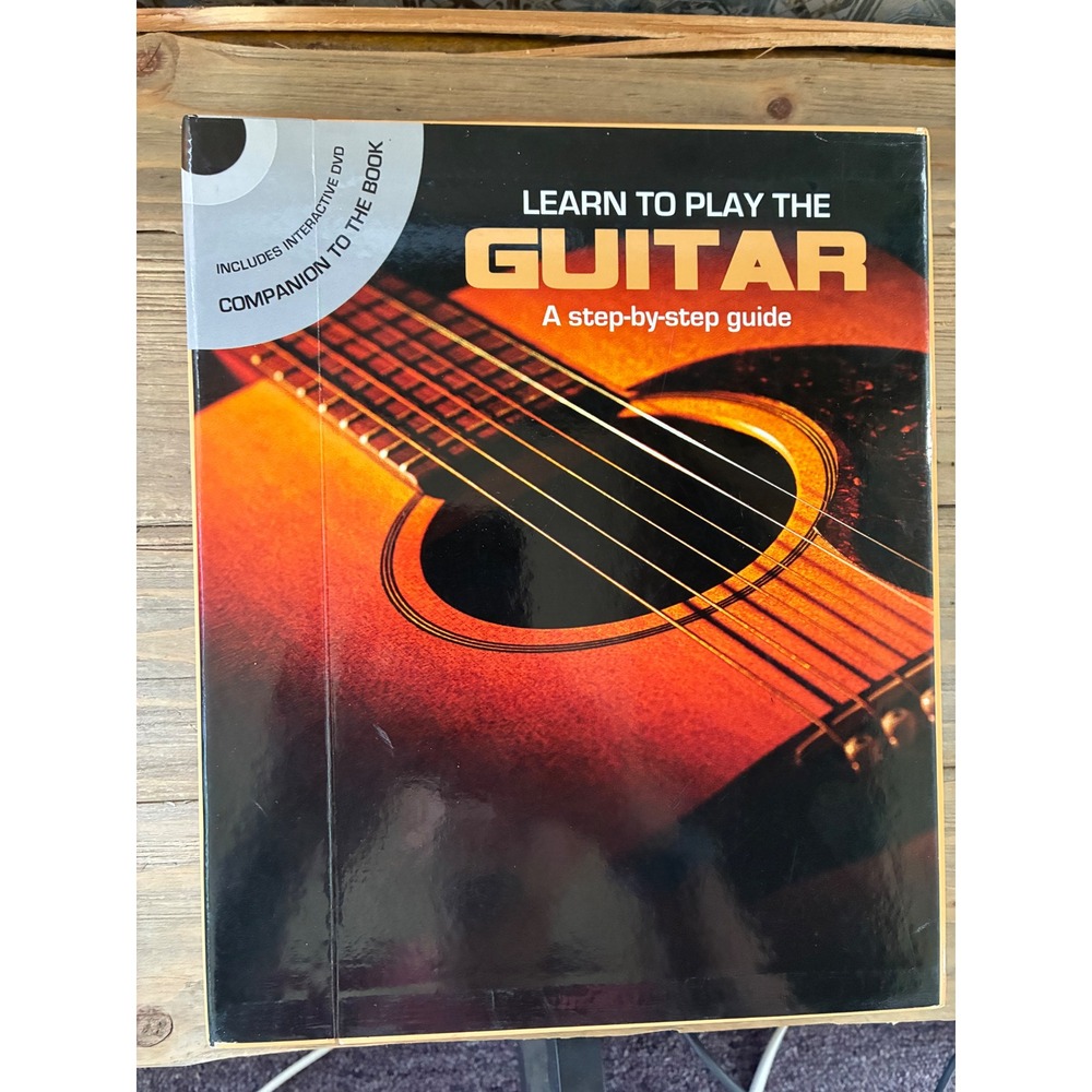 VTG Learn to Play the Guitar Step-by-Step Book and Interactive DVD Parragon